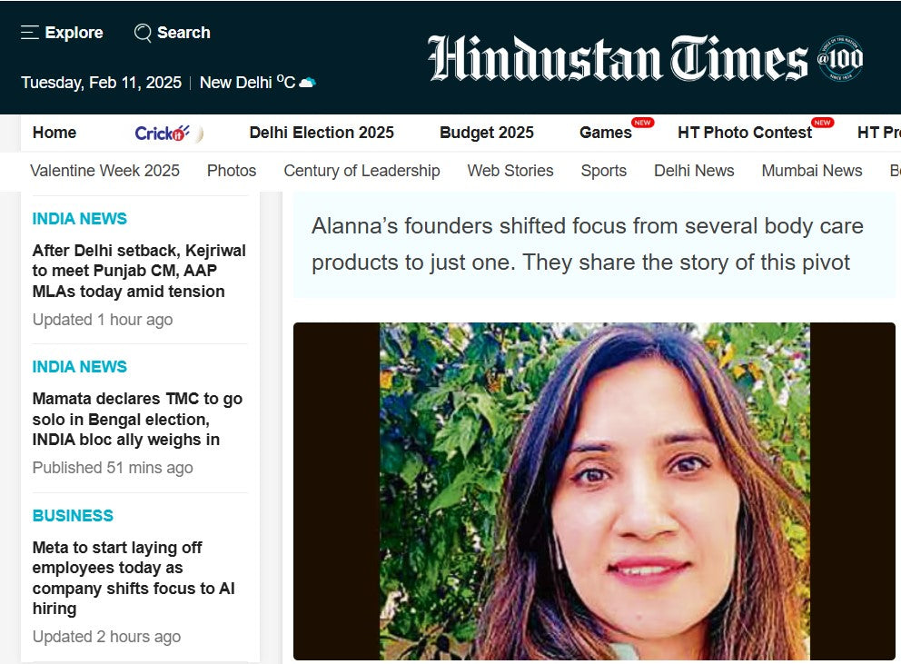 Startup Mantra: Adopting ‘Clean’ lip products from ALANNA®