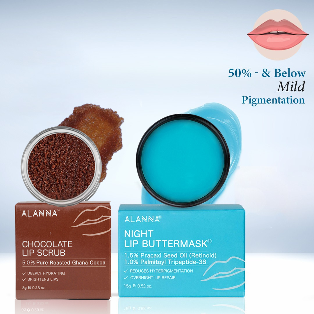 Lip Brightening Kit | 2-Step | Scrub + Night Lip ButterMask®