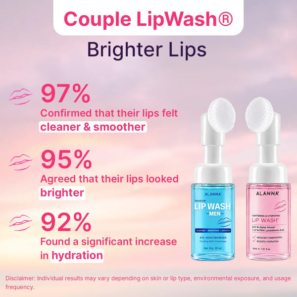LipWash® | Couple (Alpha Arbutin And Feluric Acid)