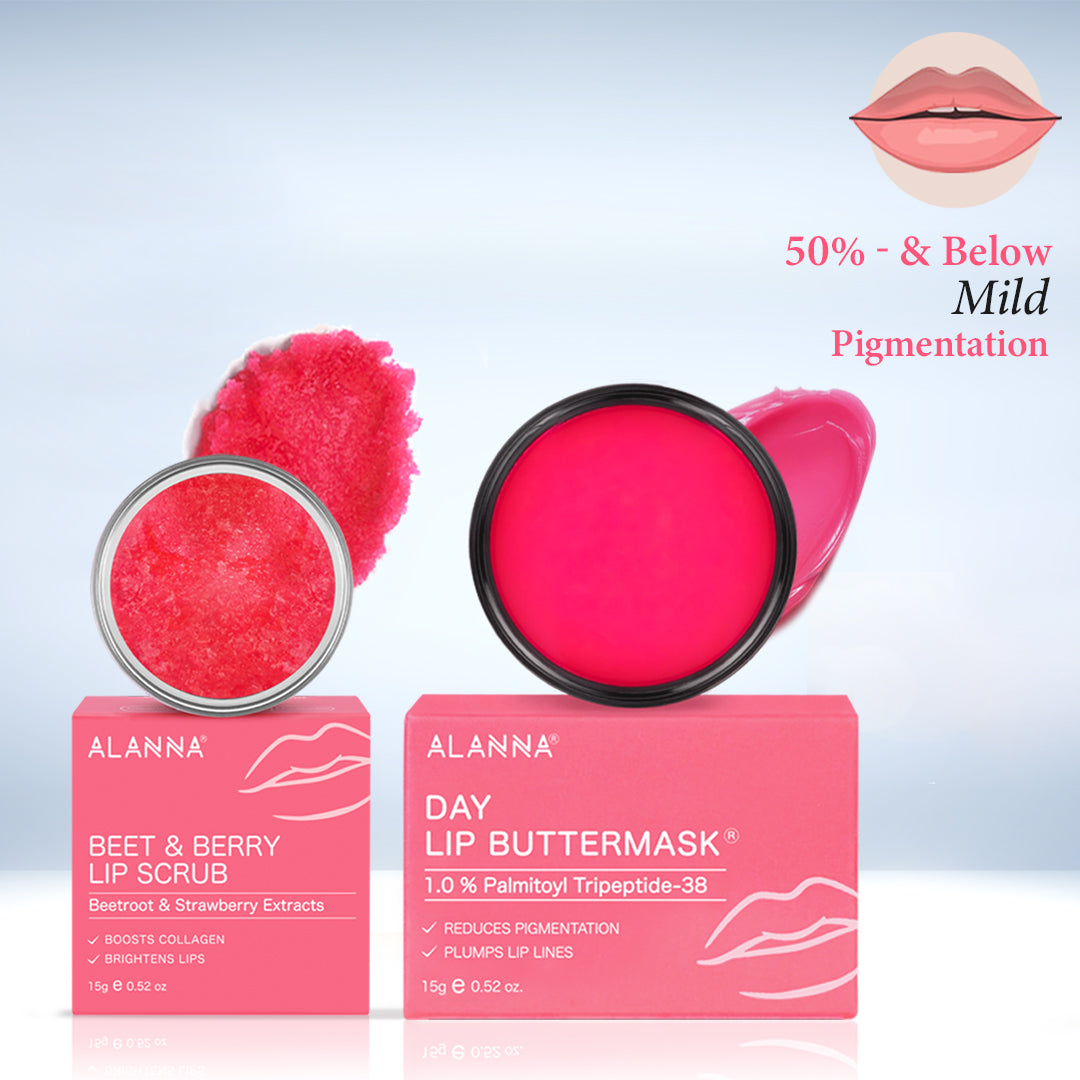 Lip Lightening Kit | Women | 2-Step | Scrub + Day ButterMask®