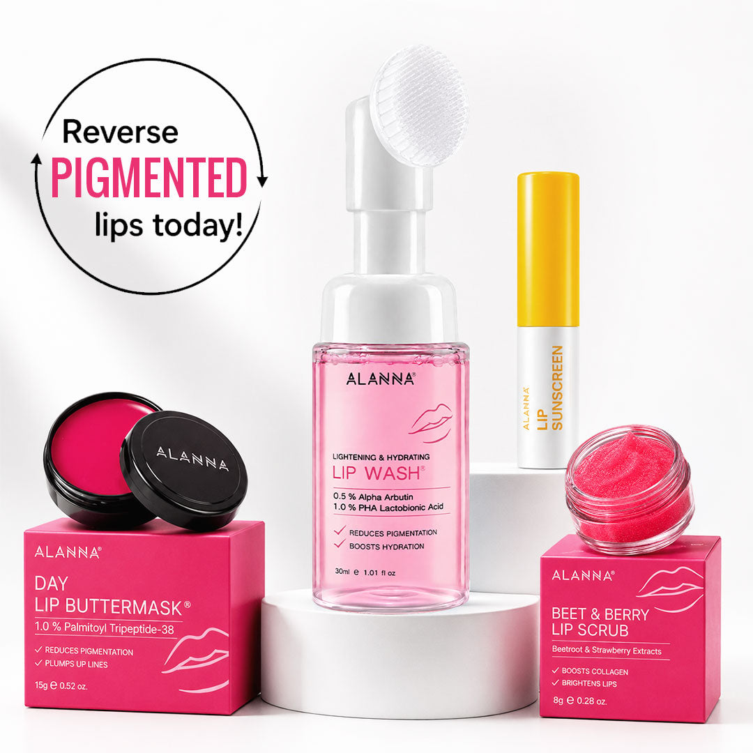 Lip Pigmentation Treatment Kit | 4-Step | Women