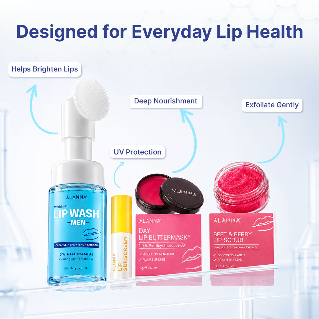 Smoker's Lip Treatment Kit | 4-Step | Men