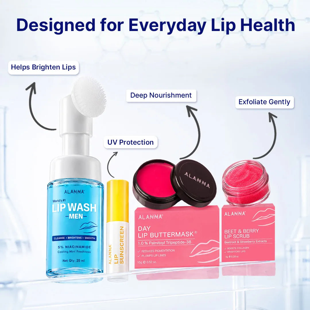 Smoker's Lip Treatment Kit | 4-Step | Men