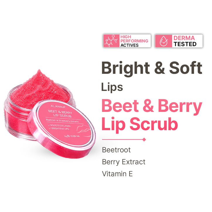 Beet & Berry Lip Scrub