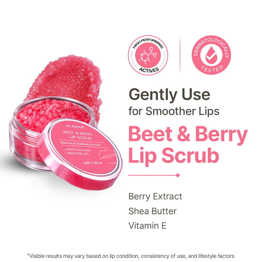 Beet & Berry Lip Scrub
