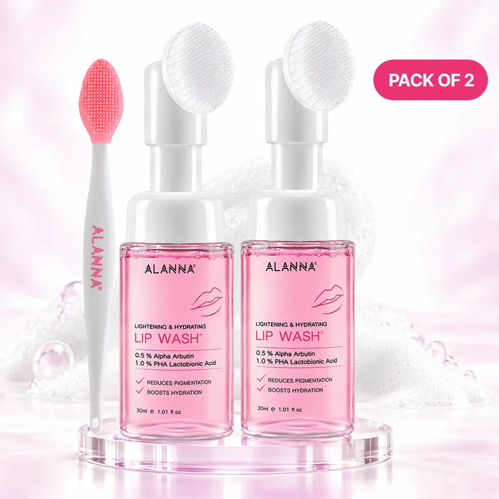 LipWash® | Women (Alpha Arbutin & PHA Lactobionic) | Pack Of 2