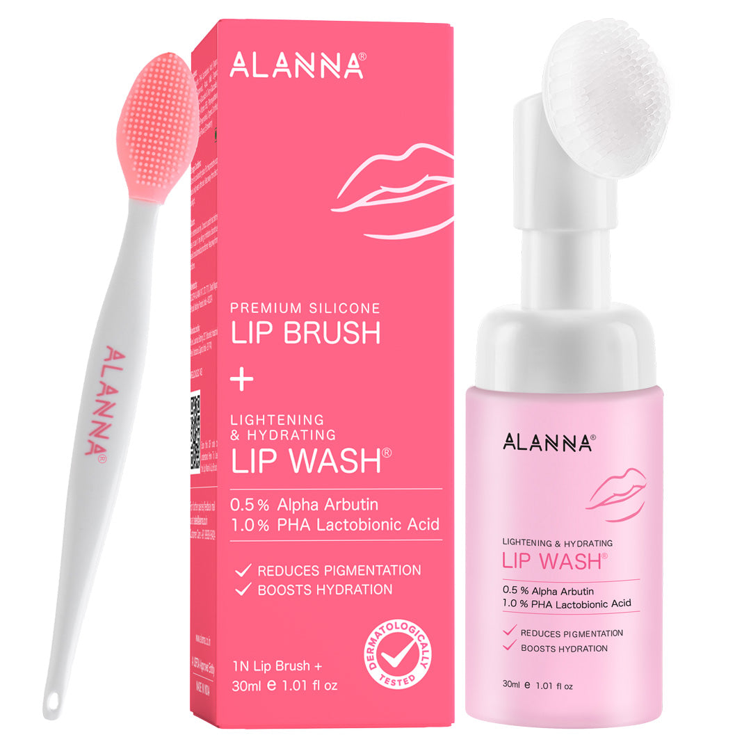 Lip Wash (Women) | 0.5% Alpha Arbutin | 1% PHA Lactobionic Acid