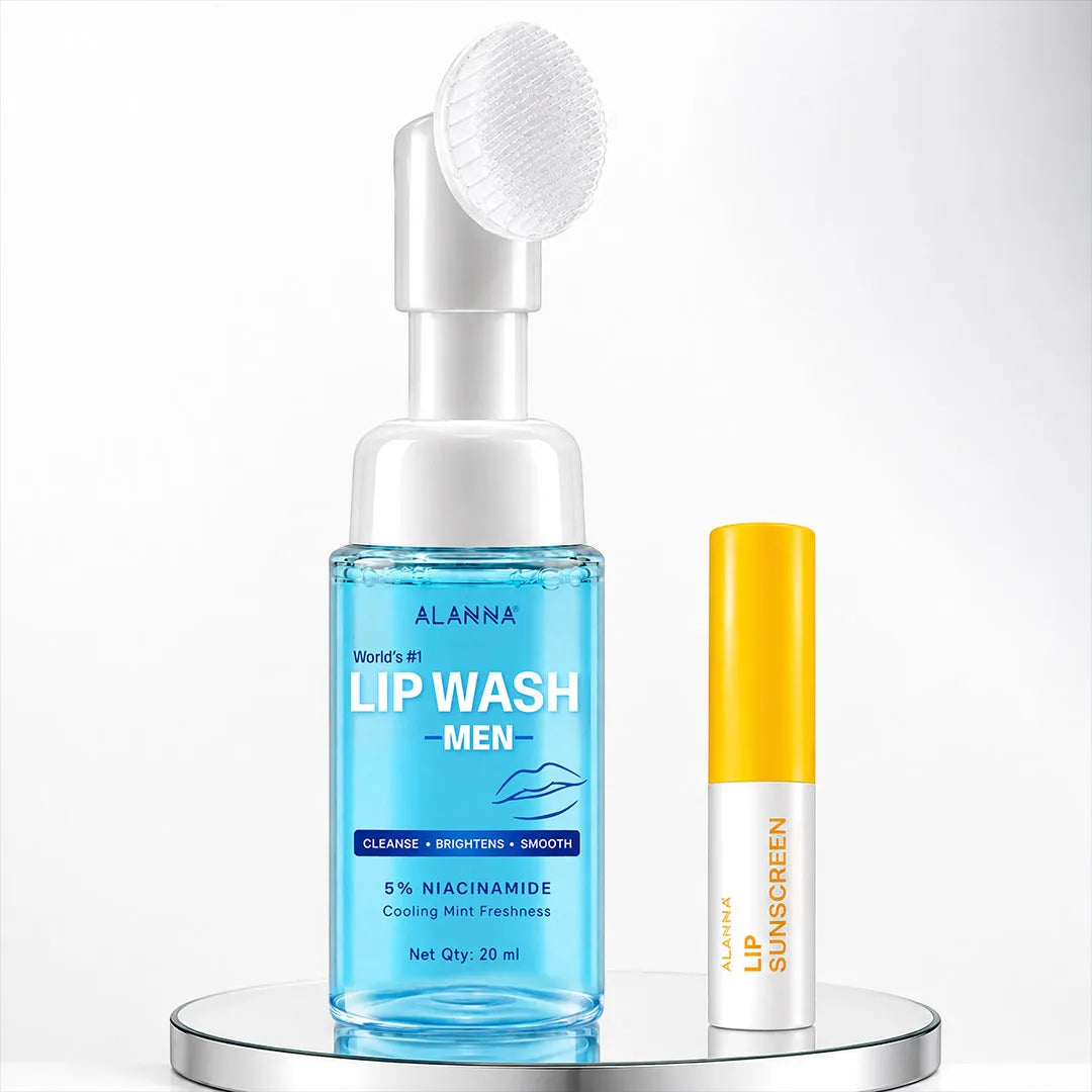 Lightening Lip Pro Kit | Men | 2-Step | LipWash® + SPF Lip Balm