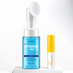Lightening Lip Pro Kit | Men | 2-Step | LipWash® + SPF Lip Balm