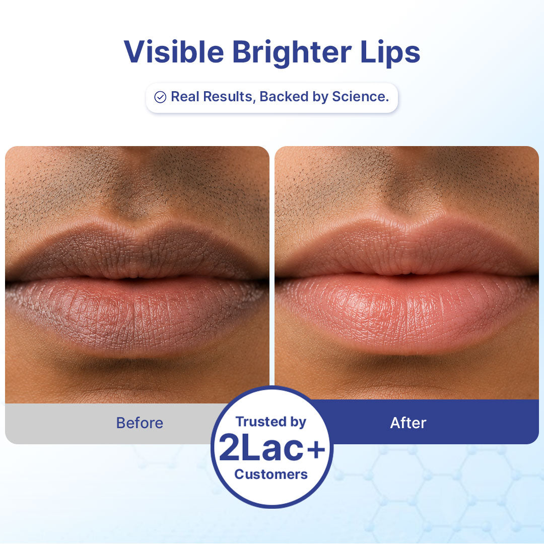 Lightening Lip Pro Kit | Men | 2-Step | LipWash® + SPF Lip Balm