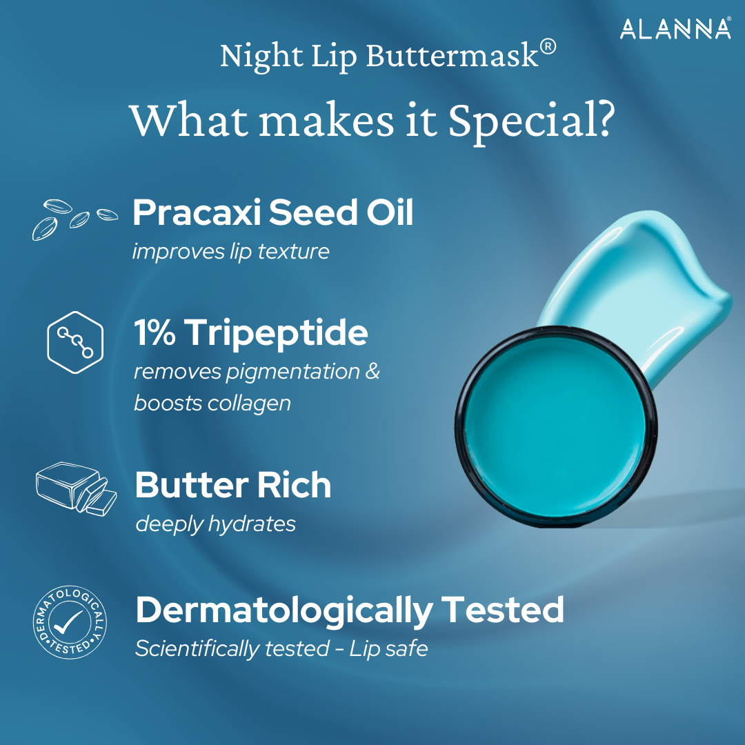 Night Lip Buttermask® | 1.5% Bio Retinol (Pracaxi Seed Oil) | 1% Tripeptide | Vitamin E