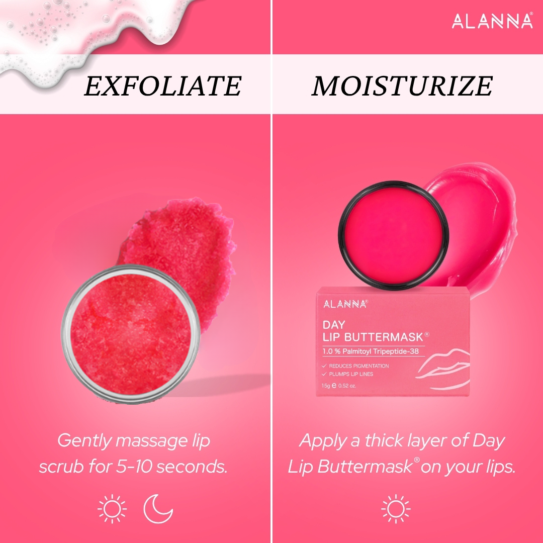 Lip Lightening Kit | Women | 2-Step | Scrub + Day ButterMask®