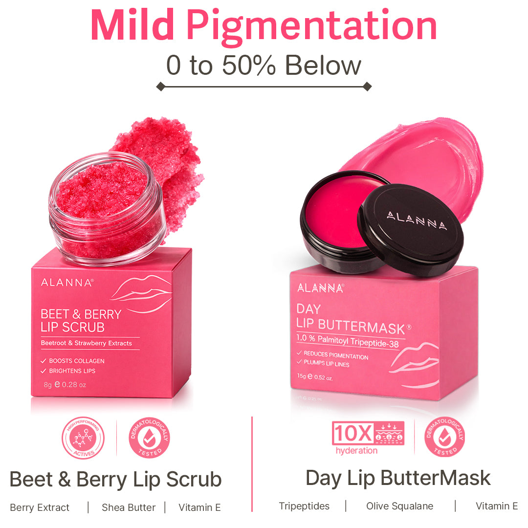 Lip Lightening Kit | Women | 2-Step | Scrub + Day ButterMask®