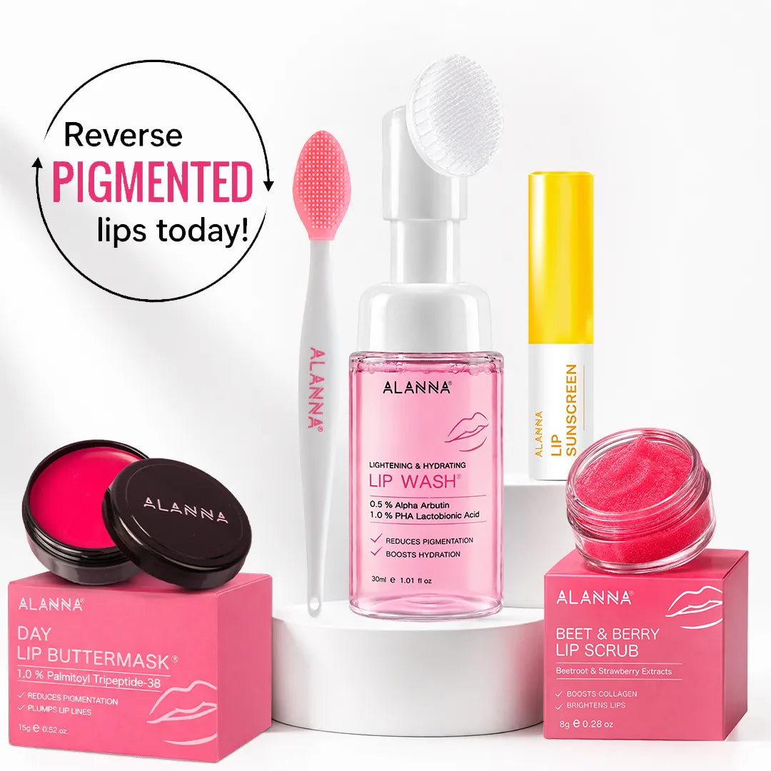Lip Pigmentation Treatment Kit | 4-Step | Women